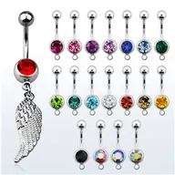 Piercing do pupíku - křídlo PBV00591