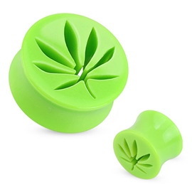 Plug do ucha - marihuana PTP00194