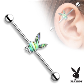 Industrial piercing - Playboy PIN00042