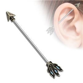 Industrial piercing - šíp PIN00048