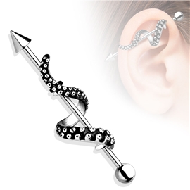 Industrial piercing s chapadlem PIN00034