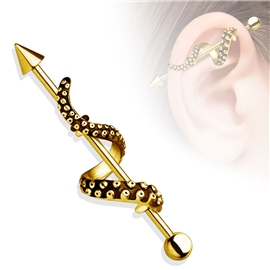 Industrial piercing s chapadlem PIN00034