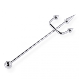 Industrial piercing - trojzubec PIN00062