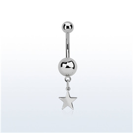 Piercing do pupíku - hvězda PBV00587
